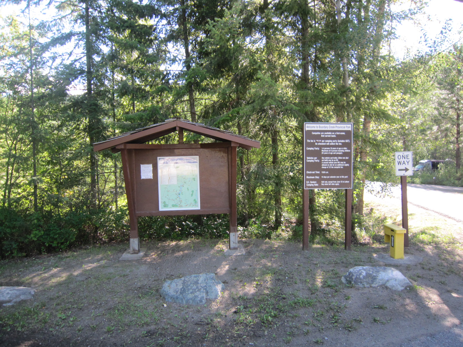 Boundary Creek Provincial Park Campground BC Parks Greenwood