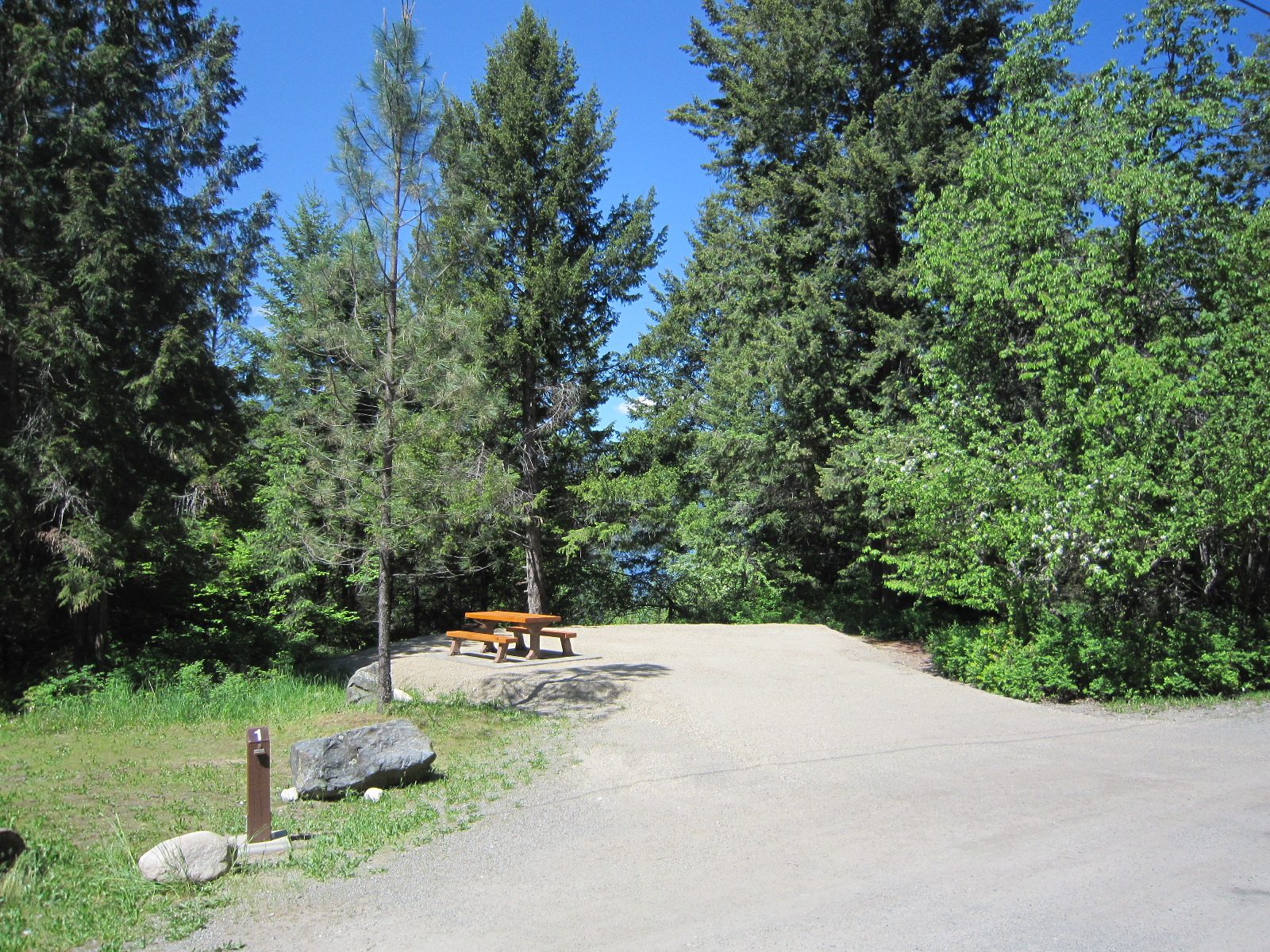 BC Provincial Park campground