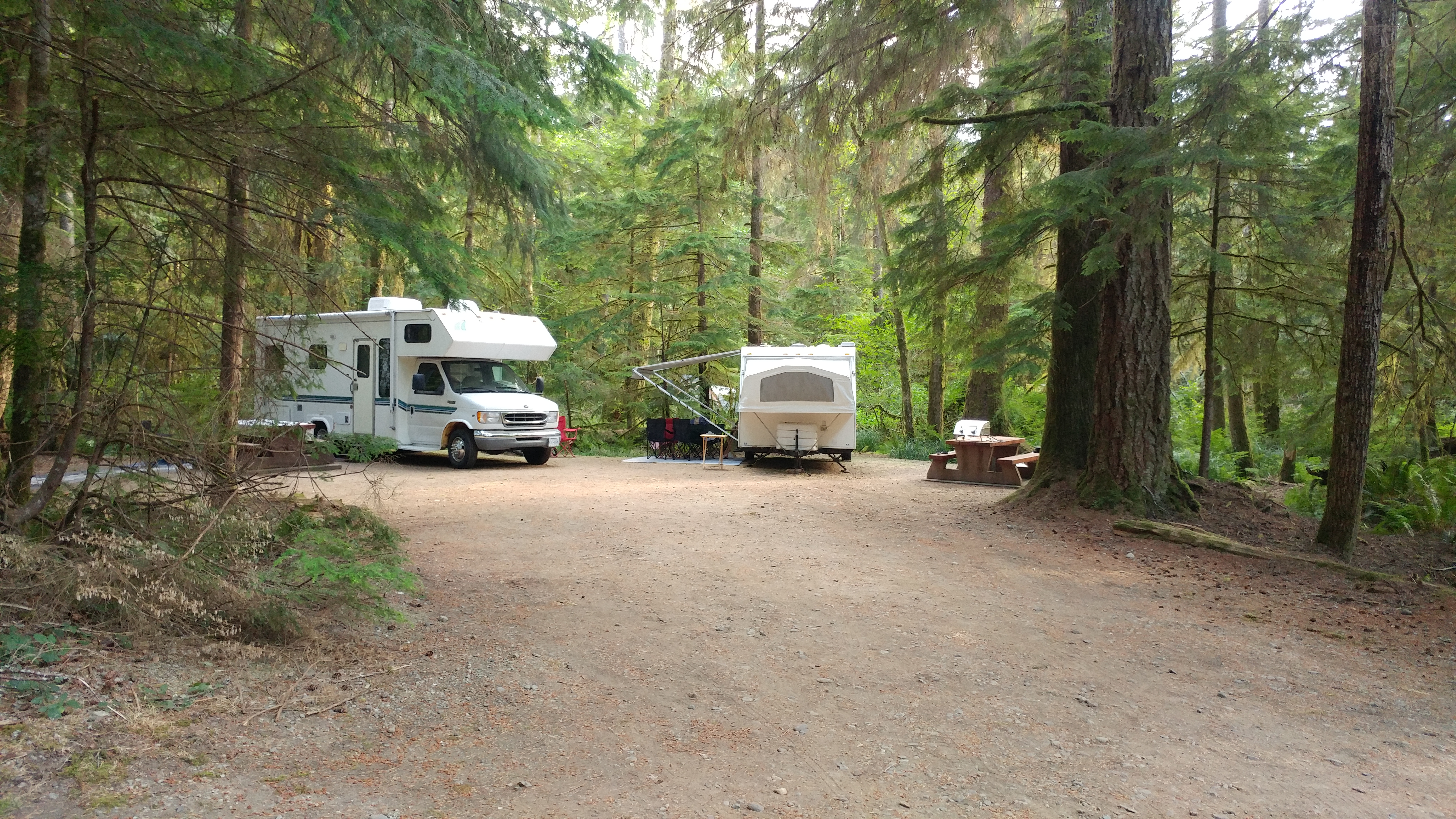 Miracle Beach Provincial Park rv rving camping
